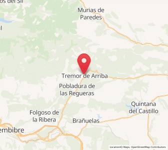Map of Tremor de Arriba, Castille and León
