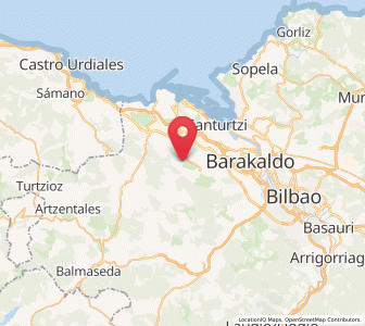 Map of Triano, Basque Country