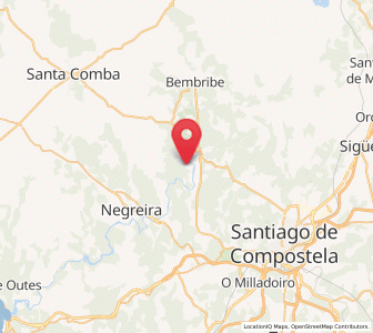 Map of Troitosende, Galicia