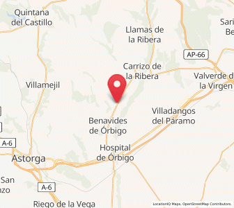 Map of Turcia, Castille and León