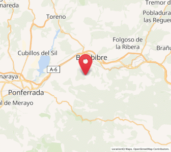 Map of Turienzo Castañero, Castille and León