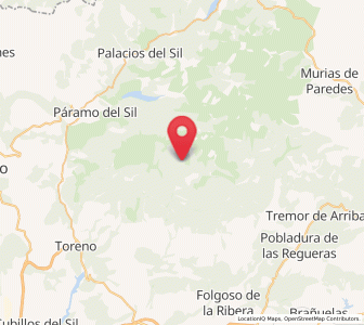 Map of Urdiales de Colinas, Castille and León