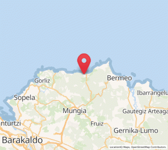 Map of Urkizaur, Basque Country