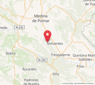 Map of Urría, Castille and León