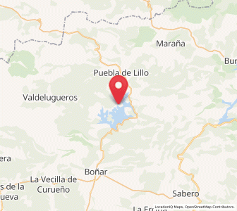 Map of Utrero, Castille and León