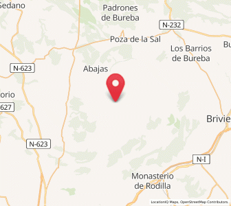 Map of Valdearnedo, Castille and León