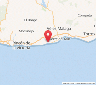 Map of Valle Niza, Andalusia