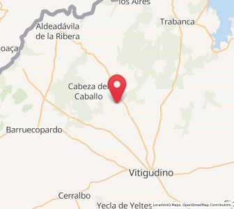 Map of Valsalabroso, Castille and León