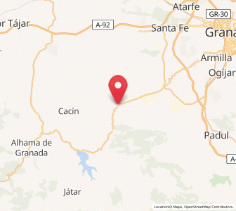 Map of Ventas de Huelma, Andalusia