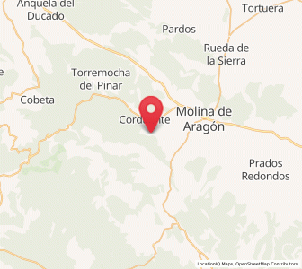 Map of Ventosa, Castille-La Mancha