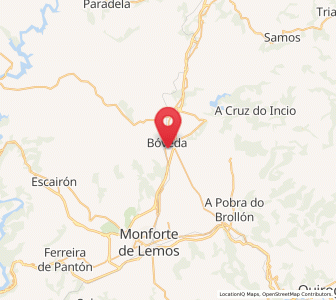 Map of Ver, Galicia