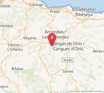 Map of Viabaño, Asturias
