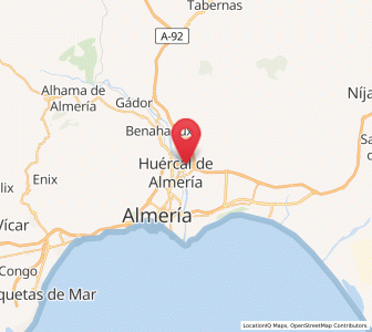 Map of Viator, Andalusia