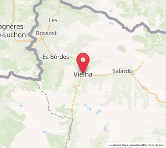Map of Vielha e Mijaran, Catalonia