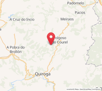 Map of Vilamor, Galicia