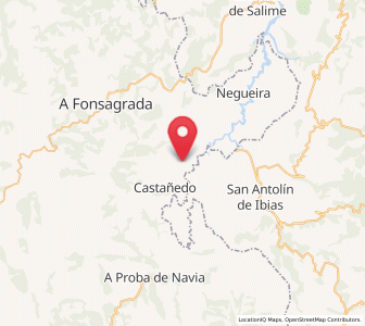 Map of Vilar da Cuiña, Galicia