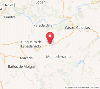 Map of Vilariño Frío, Galicia