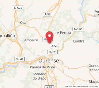 Map of Vilarnaz, Galicia