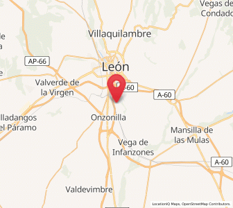 Map of Vilecha, Castille and León