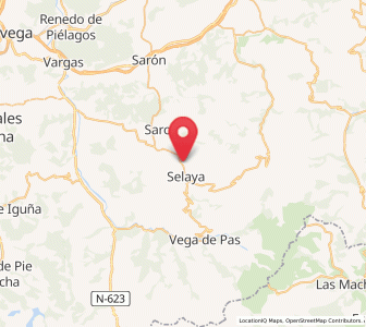 Map of Villacarriedo, Cantabria