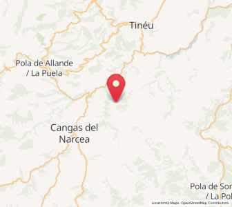 Map of Villadestre, Asturias