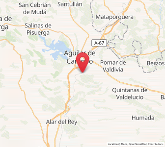 Map of Villaescusa de las Torres, Castille and León