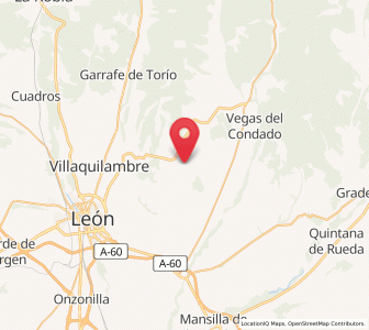 Map of Villafeliz de la Sabarriba, Castille and León