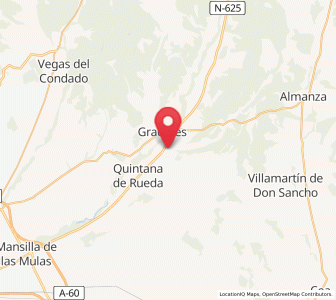 Map of Villahibiera, Castille and León