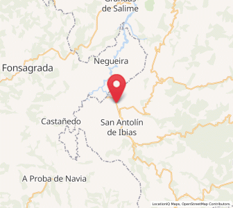 Map of Villajane, Asturias