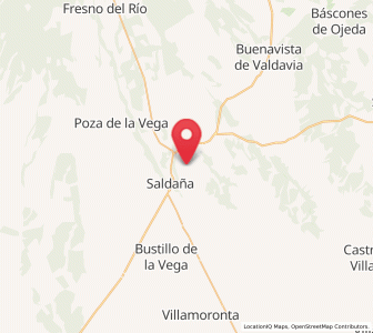 Map of Villalafuente, Castille and León
