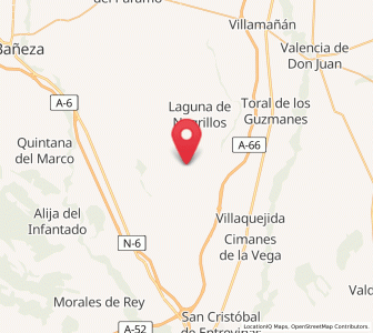 Map of Villamor de Laguna, Castille and León
