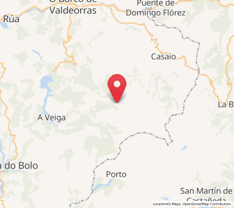 Map of Villanueva, Galicia