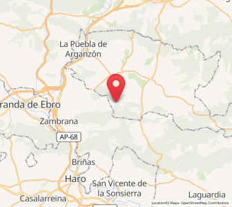 Map of Villanueva Tobera, Castille and León