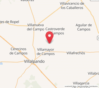 Map of Villar de Fallaves, Castille and León