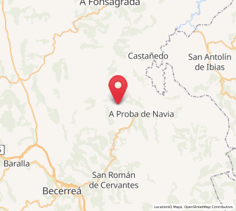 Map of Villargüide, Galicia