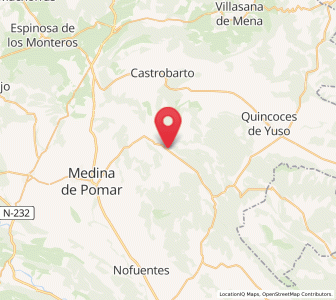 Map of Villate, Castille and León