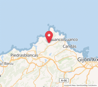 Map of Vioño, Asturias