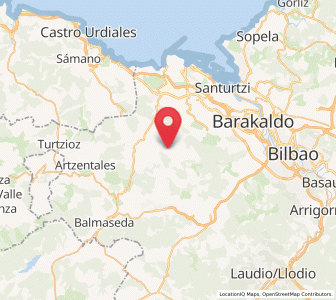 Map of Vistalegre, Basque Country