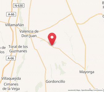 Map of Zalamillas, Castille and León