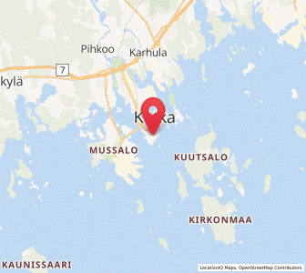 Map of Katariina, Kymenlaakso