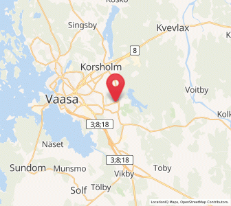 Map of Ristinummi, Ostrobothnia