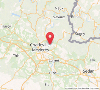 Map of Aiglemont, Grand Est