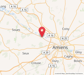 Map of Ailly-sur-Somme, Hauts-de-France