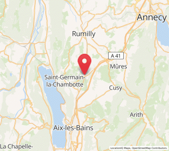 Map of Albens, Auvergne-Rhône-Alpes