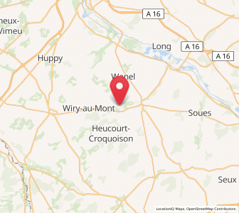Map of Allery, Hauts-de-France