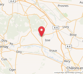 Map of Ambonnay, Grand Est