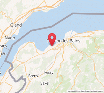 Map of Anthy-sur-Léman, Auvergne-Rhône-Alpes