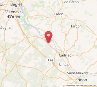 Map of Arbanats, Nouvelle-Aquitaine