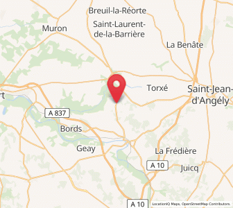 Map of Archingeay, Nouvelle-Aquitaine