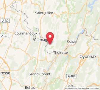 Map of Aromas, Bourgogne-Franche-Comté